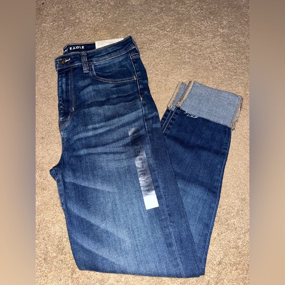 American Eagle Super HiRise Jegging crop